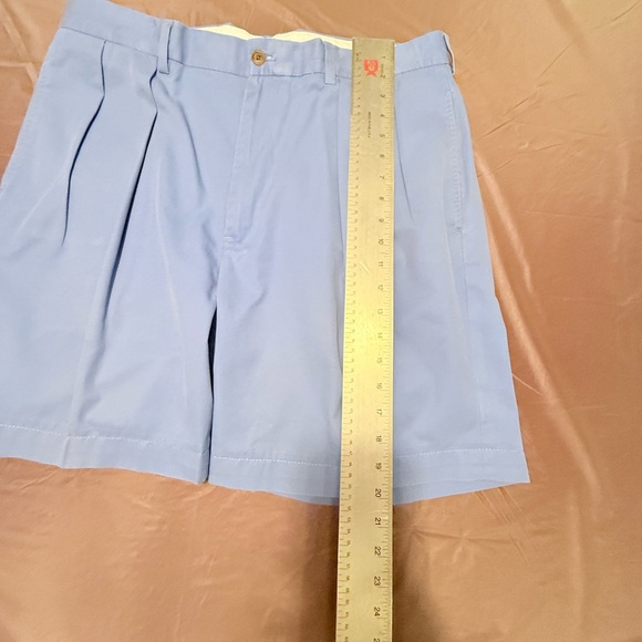 Polo Golf by Ralph Lauren Blue Pleat Front Golf Shorts Size 36 Waist MSRP$165 - Picture 8 of 9